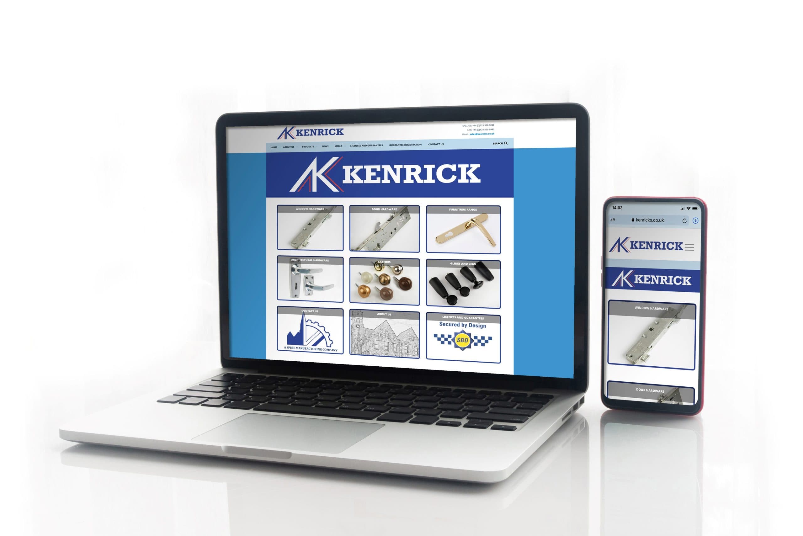 NEW KENRICK WEBSITE GOES LIVE