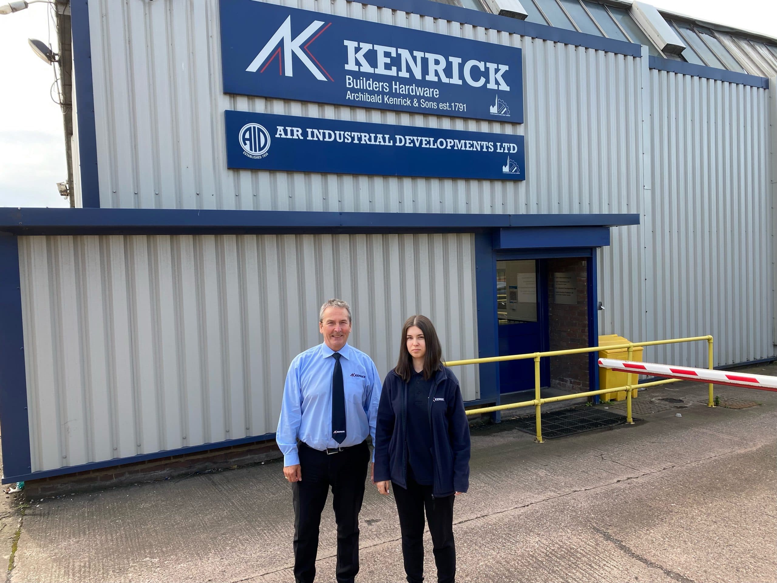KENRICK APPOINTS FOURTH APPRENTICE