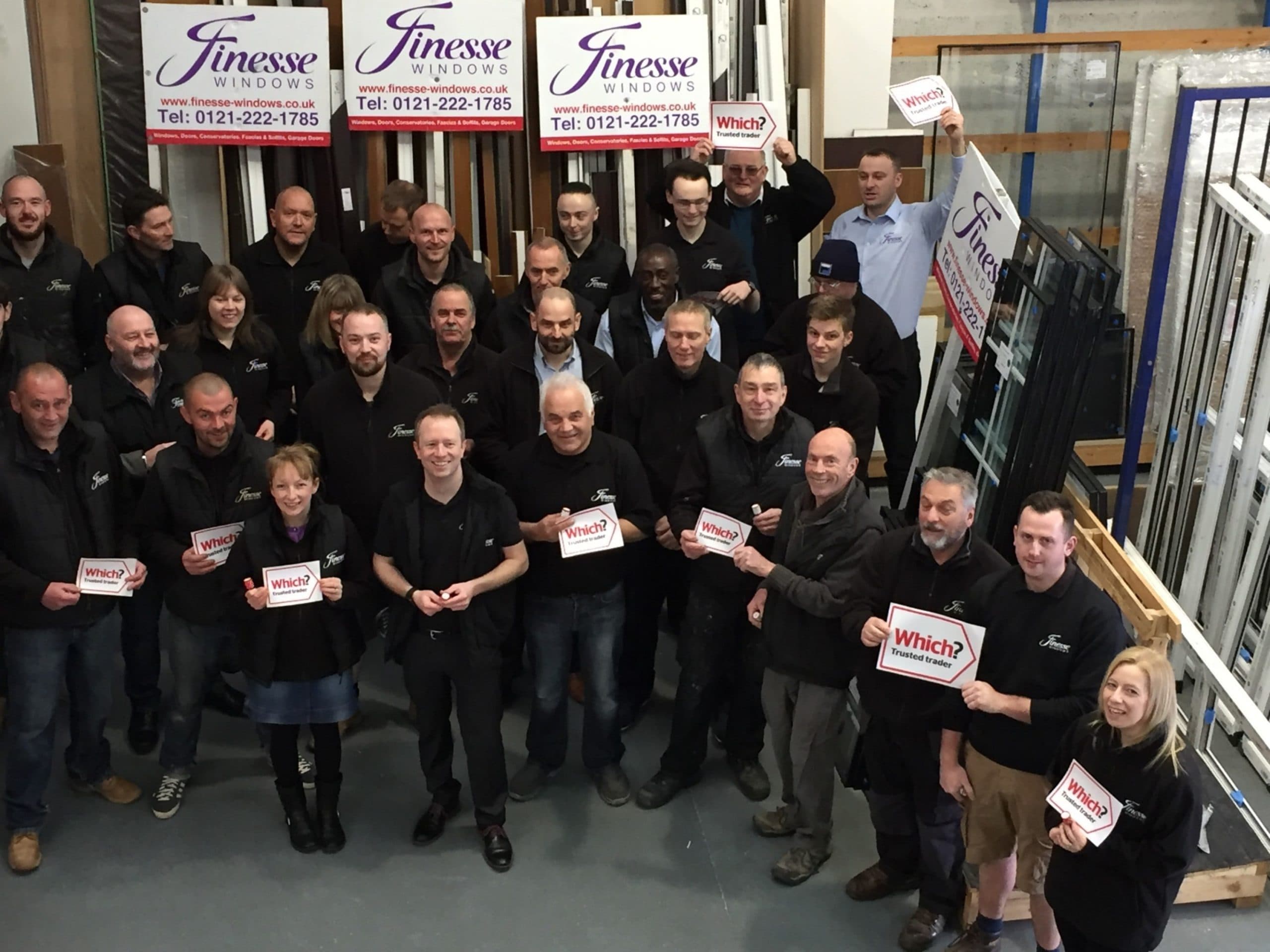 FINESSE WINDOWS SHORTLISTED FOR TOP TITLE
