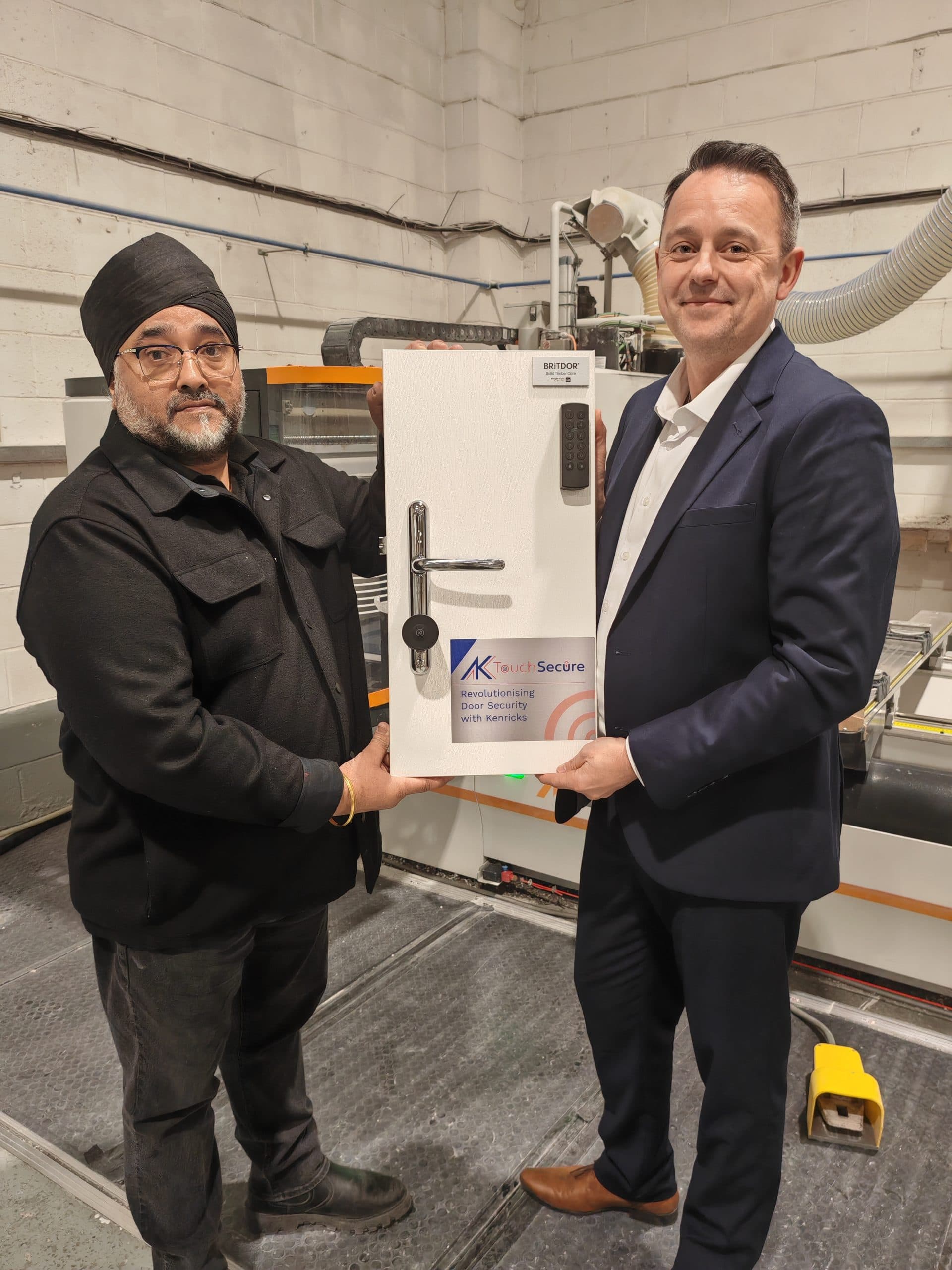 Excel Bespoke Composite Doors becomes the latest Kenrick AK Touch Secure™ launch partner