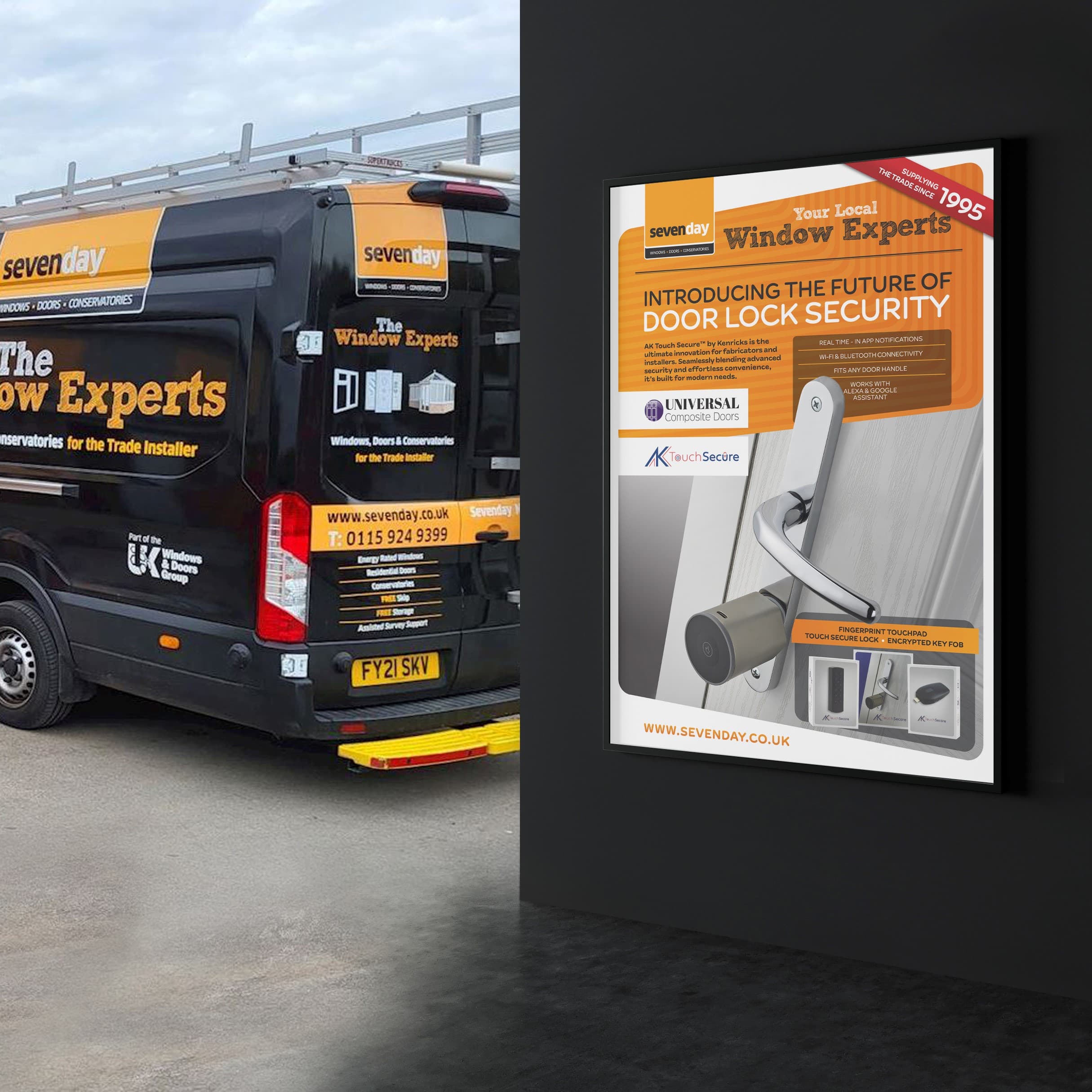 Kenricks unlocks nationwide availability of AK Touch Secure™ with Sevenday Windows